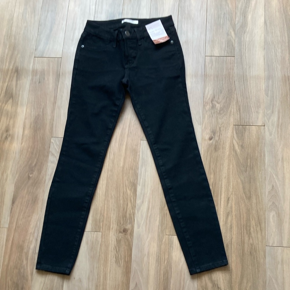 LC Lauren Conrad midrise super Skinny Jean 4 way stretch size 0